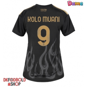Juventus Randal Kolo Muani #9 Tredje trøje Dame 2026-27 Kort ærmer Juventus Randal Kolo Muani #9 Tredje trøje Dame 2026-27 Kort ærmer